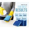 RSLIFE Blue Scrub Sponges Pack of 6 – Dual-Sided Kitchen