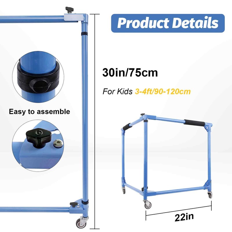 GanFindX Folding Skater Aid for Kids Roller Skating, 30in Height