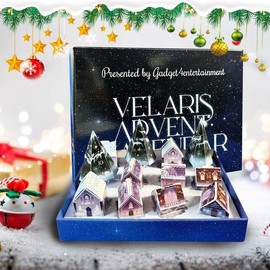 Zikenis Advent Calendar, Christmas Holiday Advent Calendar for Adults and Children, with Jewels, Stationery and Gadgets Decorative Design, Christmas, Winter, Surprise, Party Gifts