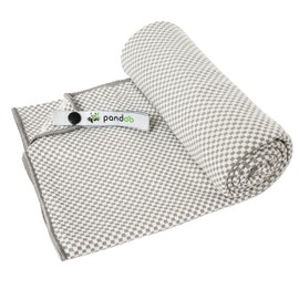 Pandoo Bamboo Travel Towel / Sports - Travel - Trekking - Bath Towel / Ultra-Light, Super-Absorbent, Antibacterial and Quick-Drying / Better Than Standard Microfibre / All Sizes / Available in 5 Colours