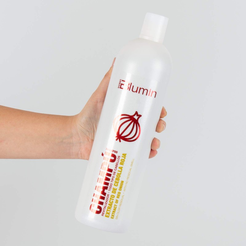 Blumin Shampoo with Extract of Red Onion, Argan Oil and