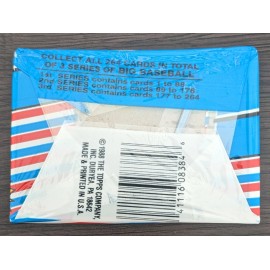1988 Topps Big Baseball 1st Series unopened packs of 7 Cards