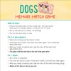 Dogs Memory Match Game (Set of 72 cards)