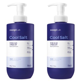 Dr.G Scalp Lab Cool Salt Scaling Functional Shampoo, 500g, 2 units / 닥터지 두피랩 쿨 솔트 스케일링 기능성 샴푸, 500g, 2개