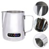 CIYODO Milk Frothing Cup with Integrated Thermometer Stainless Steel Frothing