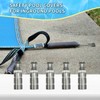 304 Stainless Steel Pool Cover Anchors,Corrosion-Resistant & Durable for Inground