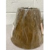 Unbranded Copper Brown Velvet Small Lamp Shade