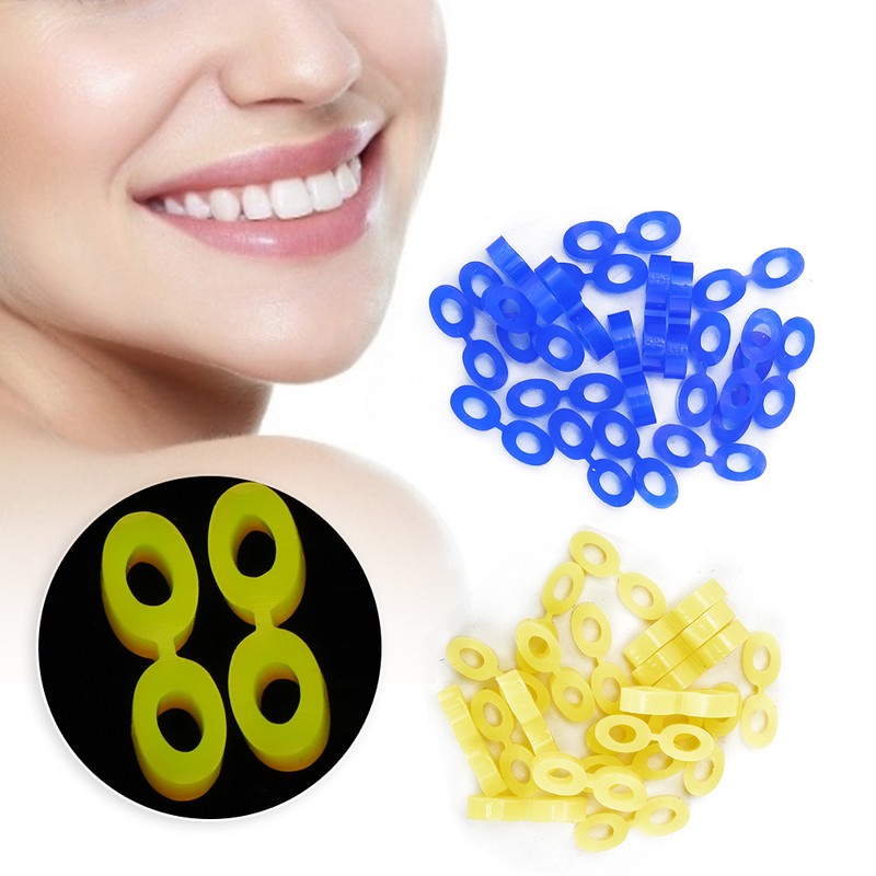 Dental Rubber Elastics Wedges Dental Elastic Fixing Wedges Dentist Material