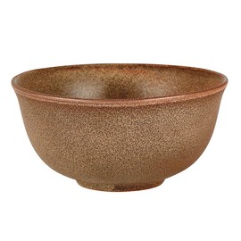 47th & Main Glazed Ceramic Jam Bowl Serving Dish, 4.5"Dia x 2"H, Brown