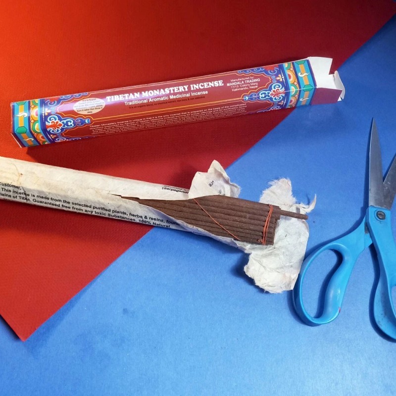 Tibetan Monastery Incense, Traditional Aromatic Medicinal Incense - Nepal