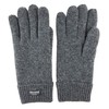 BRUCERIVER Men Pure Wool Knitted Gloves with Thinsulate Lining Size