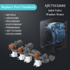 AJU75152602 Washer Inlet Valve Assembly for LG Washing Machine WT7405CW