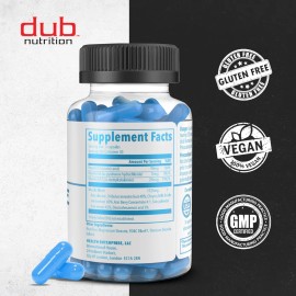 Dub Nutrition Suplemento Muscular Con Vitaminas 90 Cápsulas