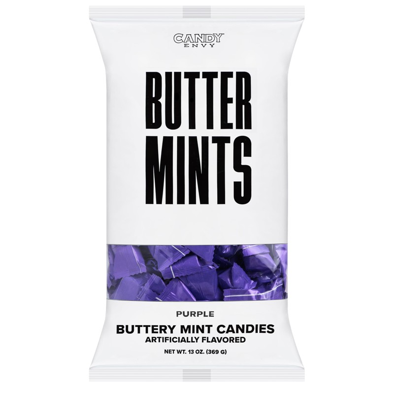 Candy Envy - Purple Wrapped Buttermints - 13 oz. Bag