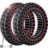 BANGTING 2PCS 60/70-6.5 Scooter Tire, 10x2.5 inch Tire Solid for