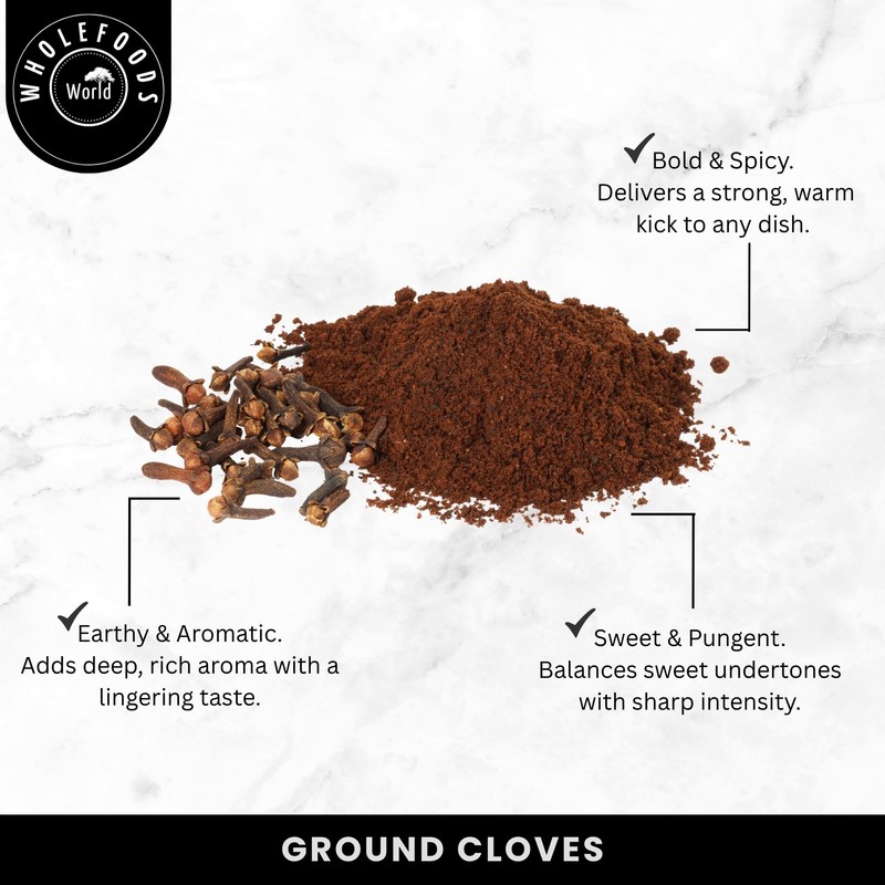 Ground Cloves | 100% Natural & Aromatic | Non-GMO |