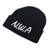 NWA Hiphop Beanie Black Soft Comfortable Casual for Men Women