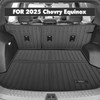 Vanseno Custom Fit Cargo Liner and Backrest Mat for 2025