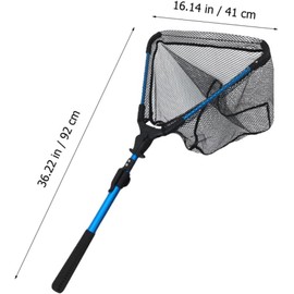 Red de Pesca Telescópica Plegable de Aluminio con Varilla Retráctil EE3S1844401XSY