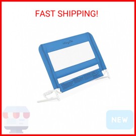 Dream On Me Lightweight Mesh Security Adjustable Bed Rail for Toddler, Breathabl