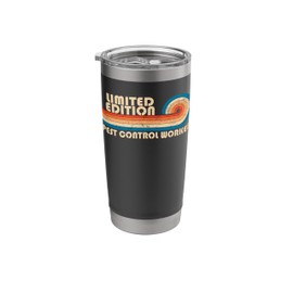 PEST CONTROL WORKER Funny Job Title Profession Birthday Stainless Steel Insulated Tumbler