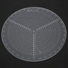 Center Finder Compass Round Woodworking Turning Centering Ruler for Quick