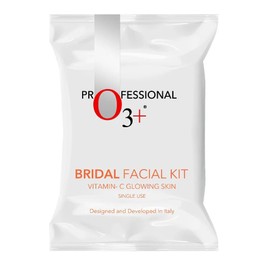 O3+ Bridal Facial Kit Vitamin C (136gm) Glowing Skincare - Valentine's Day Edition For All Skin Type Gift