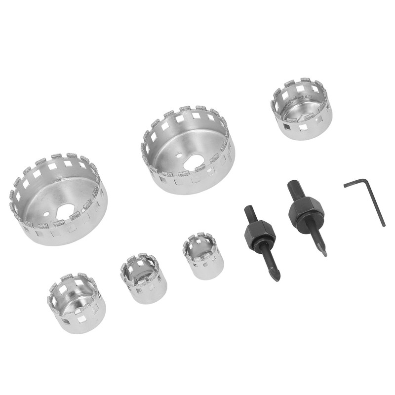 Brazing Hole Saw Set with Positioning Center Drill High Speed