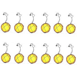 12 Soccer Ball Bungee Elastic Juggling Skill Training Net Handle Red