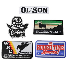 Rodeo Time Dale Brisby Patch Bundle | Favoritos de Dale (paquete de 5) (paquete #2)