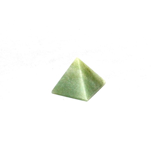 Jet Green Aventurine Gemstone Pyramid Healing Chakra Balanicng Reiki Meditation Vastu Aura Crystal Gift Approx 1.25 to 2 Inch