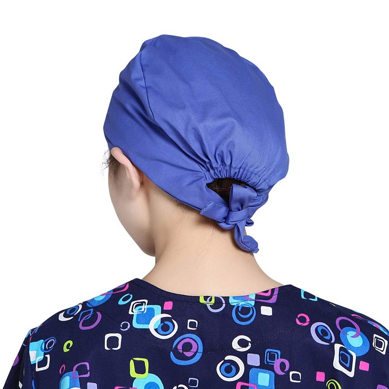 FakeFace Medical Hat, Women's, Men's, Surgical Bandana Cap, Size Adjustable,