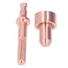 10Pcs Nozzle Electrode Kit Brass 64006510 Electrode 64006514 Nozzle Tip