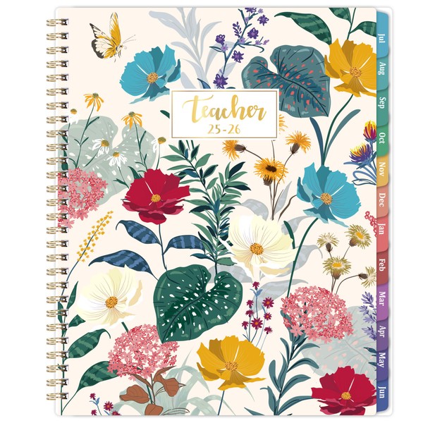 2025-2026 Teacher Planner, JUL 2025 - JUN 2026, Lesson Planner