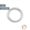 Gütermann/KnorrPrandell 6461123 - Filo Metallico 1,2mm Ø, Colore: Argento