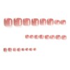 SEMTIM Nail Tips, 24 Pieces, Thumb Nail Stickers, Foot False