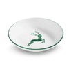 GMUNDNER KERAMIK Soup Plate Cup Diameter 20 cm Green Deer
