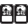 JeepTails Bigfoot and Alien tail lamp light covers Compatible with