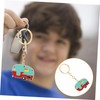 Beatifufu Camper Keychain Stylish Metal Keyring Pendant for Rv Unique