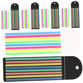 TEHAUX 20sheets Sticky Page Flags Note Markers for Reading Study and Annotation for School Supplies and Household Use