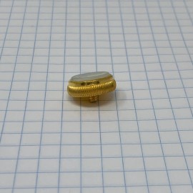 Bach Trumpet Gold-Plate Finger Button and/or Valve Stem - finger button