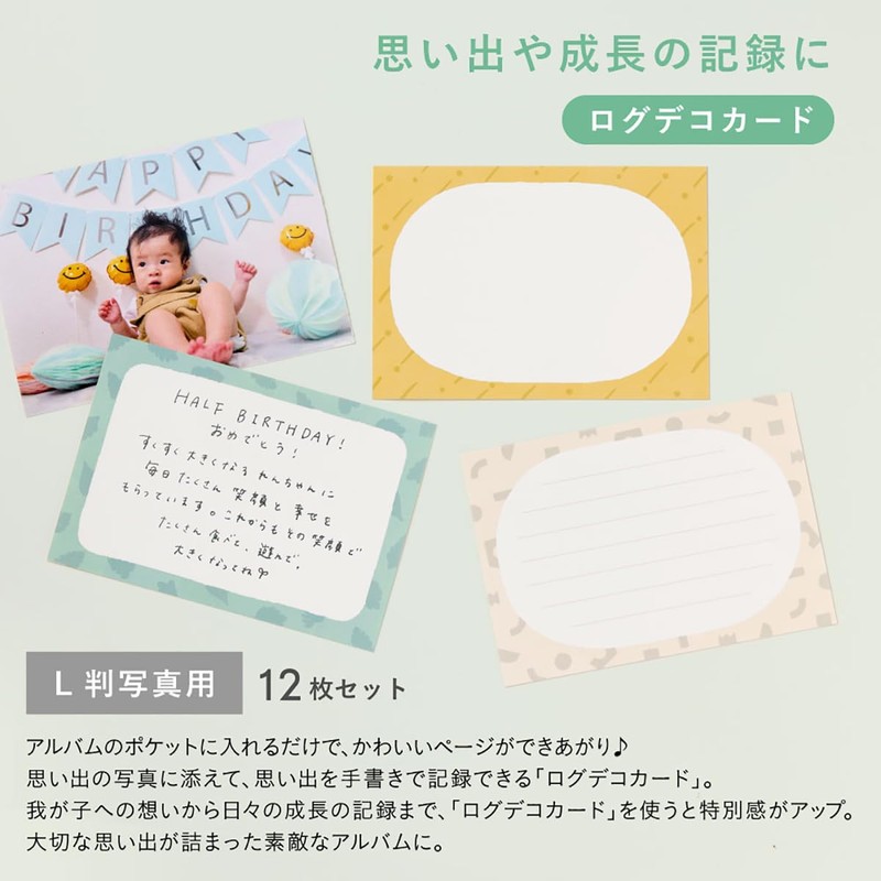 Iroha Publishing Large Album Series L-GAL-CO-02 for L-format Photo Log