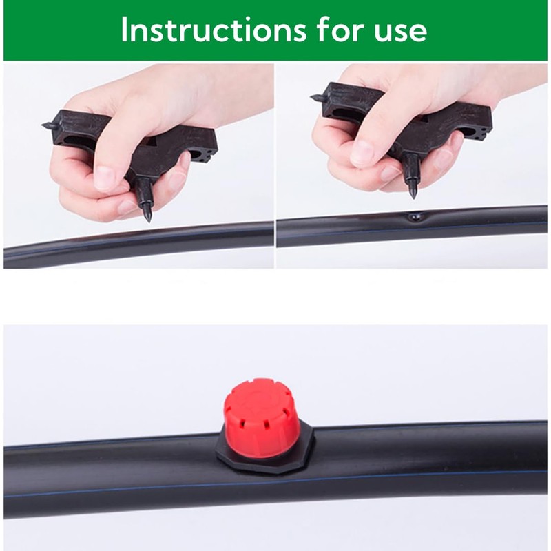 Mumusuki 1 Pcs 3mm/4mm Hose Hole Puncher Drilling Tools for