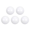 sourcing map Pack of 5 PTFE Balls, 5 mm Diameter,
