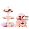 FRECI Food Pretend Play Toy Set Sweet Treats 3-Tier Colorful