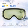 VANRORA Ski Goggles, Snowboard Goggles - Frameless Interchangeable Lens, Anti