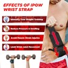 18'' Professional Wrist Wraps for Weightlifting 2PCS(IPF Approved),Heavy Duty Gym