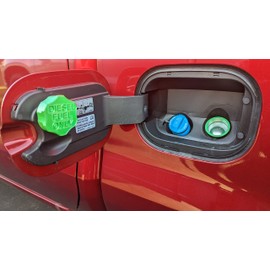 Generic GM 3.0 Fuel system cap Magnetic Green Green