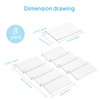 Ymjhdfe Expandable Acrylic Spice Drawer Organizer – 4-Tier Clear Seasoning