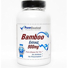 Bamboo Extract 900mg // 90 Capsules // Pure // by PureControl Supplements